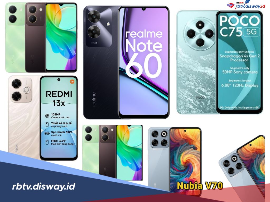 HP RAM 8/256GB Harga di Bawah Rp 2 Juta 2025 Milik Pabrikan Ternama