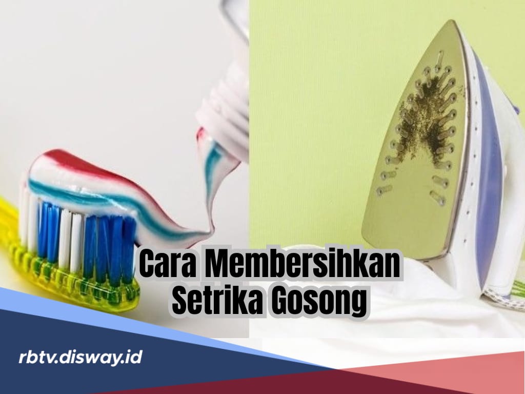 Cara Jitu Membersihkan Setrika Gosong, Cukup Gunakan Bahan Sederhana Ini