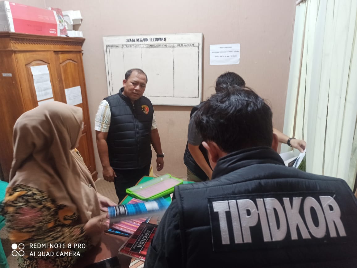 Dugaan Korupsi DAK Rp.7,1 M, Polda  Bengkulu Geledah Dinas Pertanian Kaur