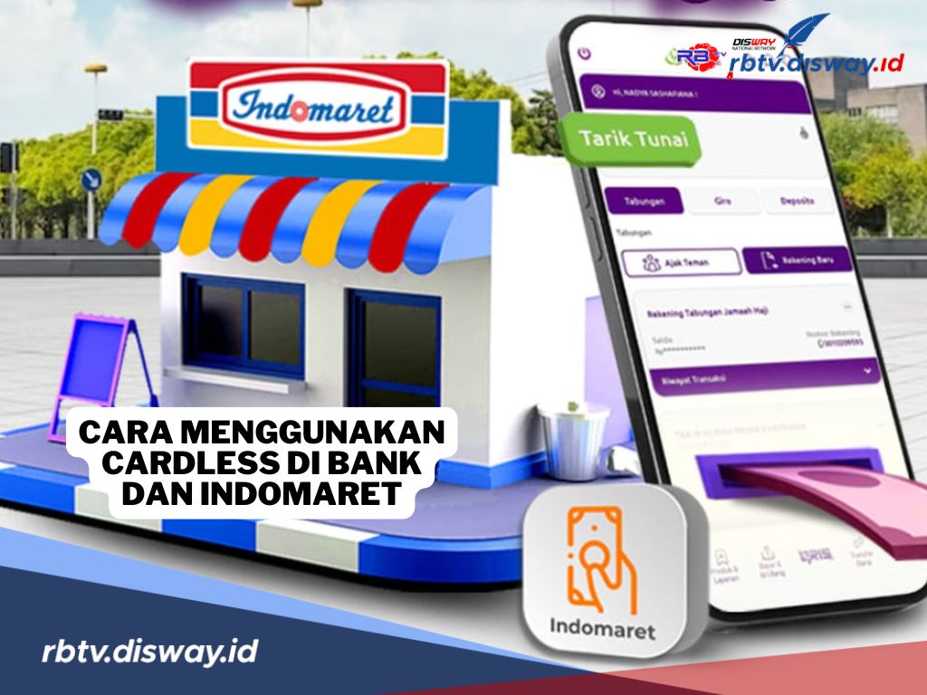 Begini Cara Menggunakan Fitur Cardless di Bank dan Indomaret dengan Mudah