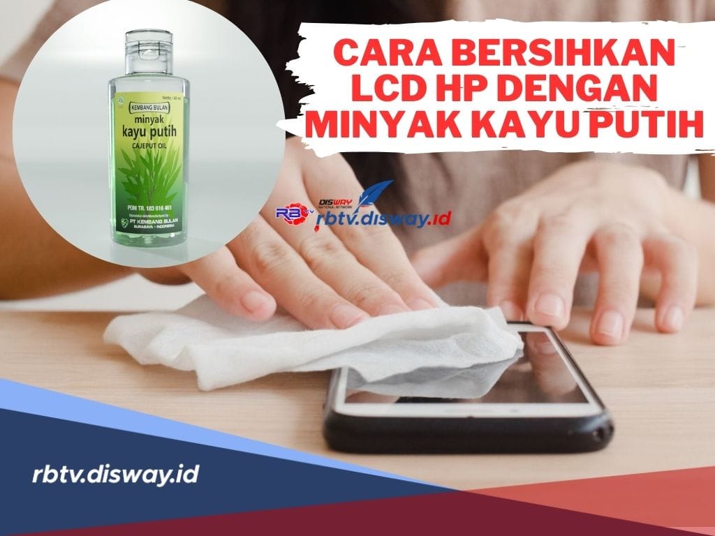 Pasti Kinclong! Begini Cara Bersihkan Layar LCD Hp dengan Minyak Kayu Putih 