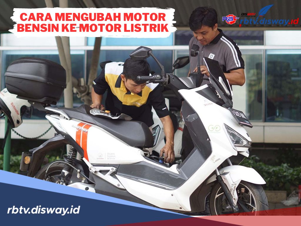 Cara Mengubah Motor Bensin ke Motor Listrik Melalui Bengkel Konversi Resmi