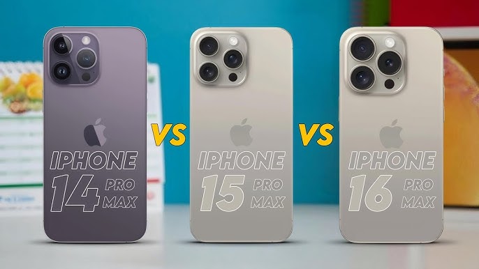 iPhone 14 Pro Max Vs iPhone 15 Pro Max Vs iPhone 16 Pro Max, Mana yang Lebih Kamu Pilih?