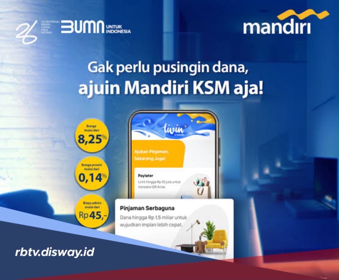 Cara Mudah Ajukan KSM Mandiri 2026 Tanpa Ribet Melalui Aplikasi Livin’ by Mandiri