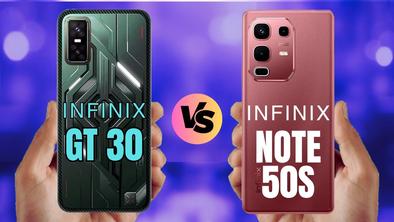 Infinix GT 30 vs Infinix Note 50s 5G, Mana yang Terbaik? Cek Perbandingannya