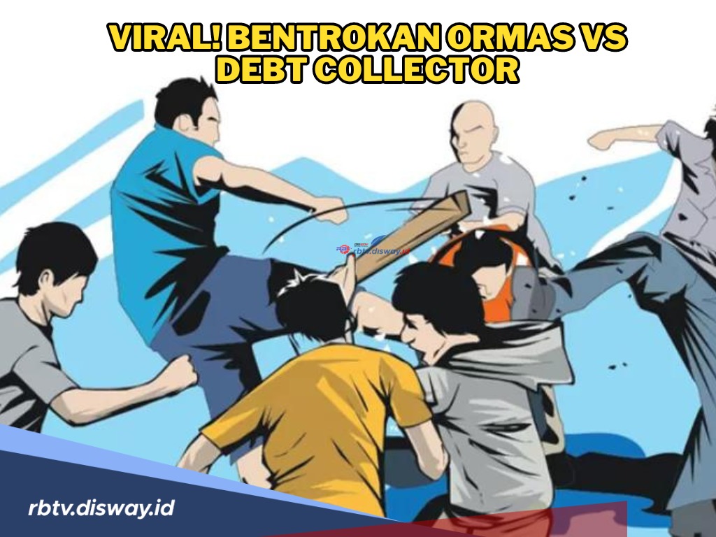 Viral! Bentrokan Ormas Vs Debt Collector, Dua Orang Anggota Terluka, Begini Kronologinya