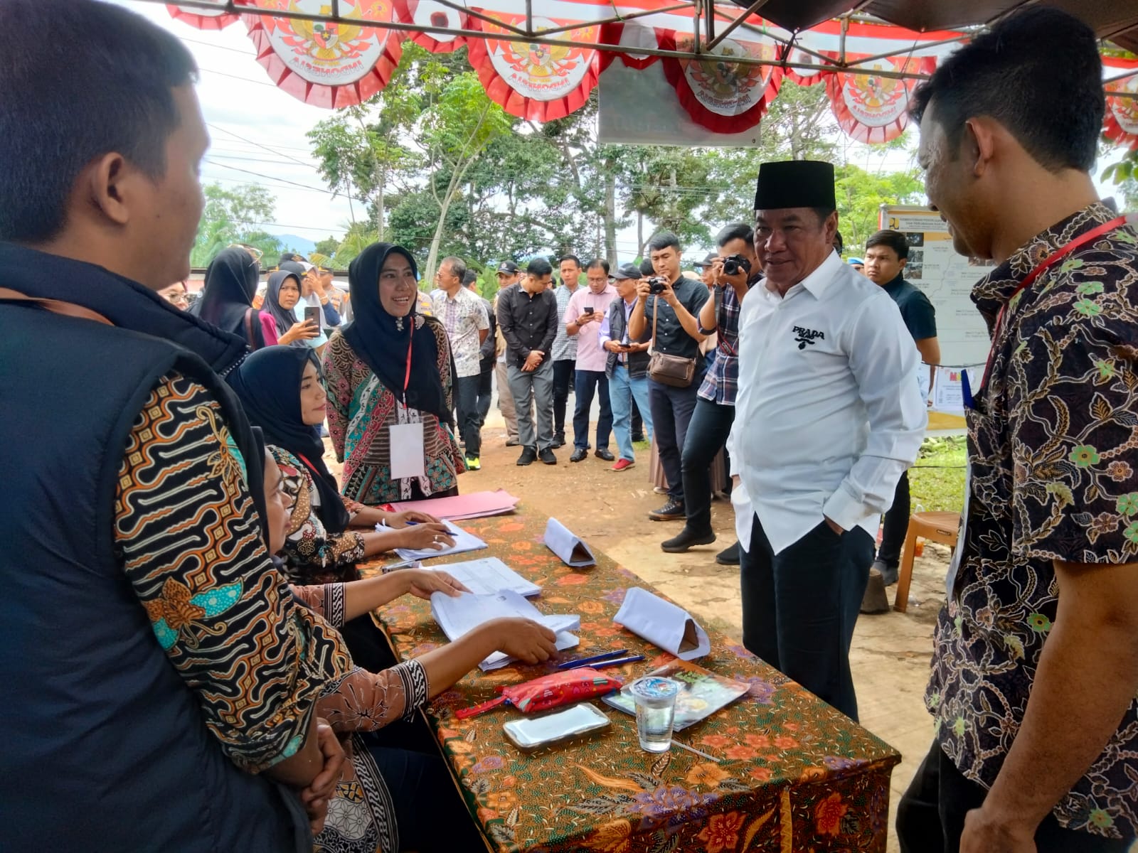 Pastikan Pemungutan Suara Aman dan Lancar, Forkopimda Sidak TPS