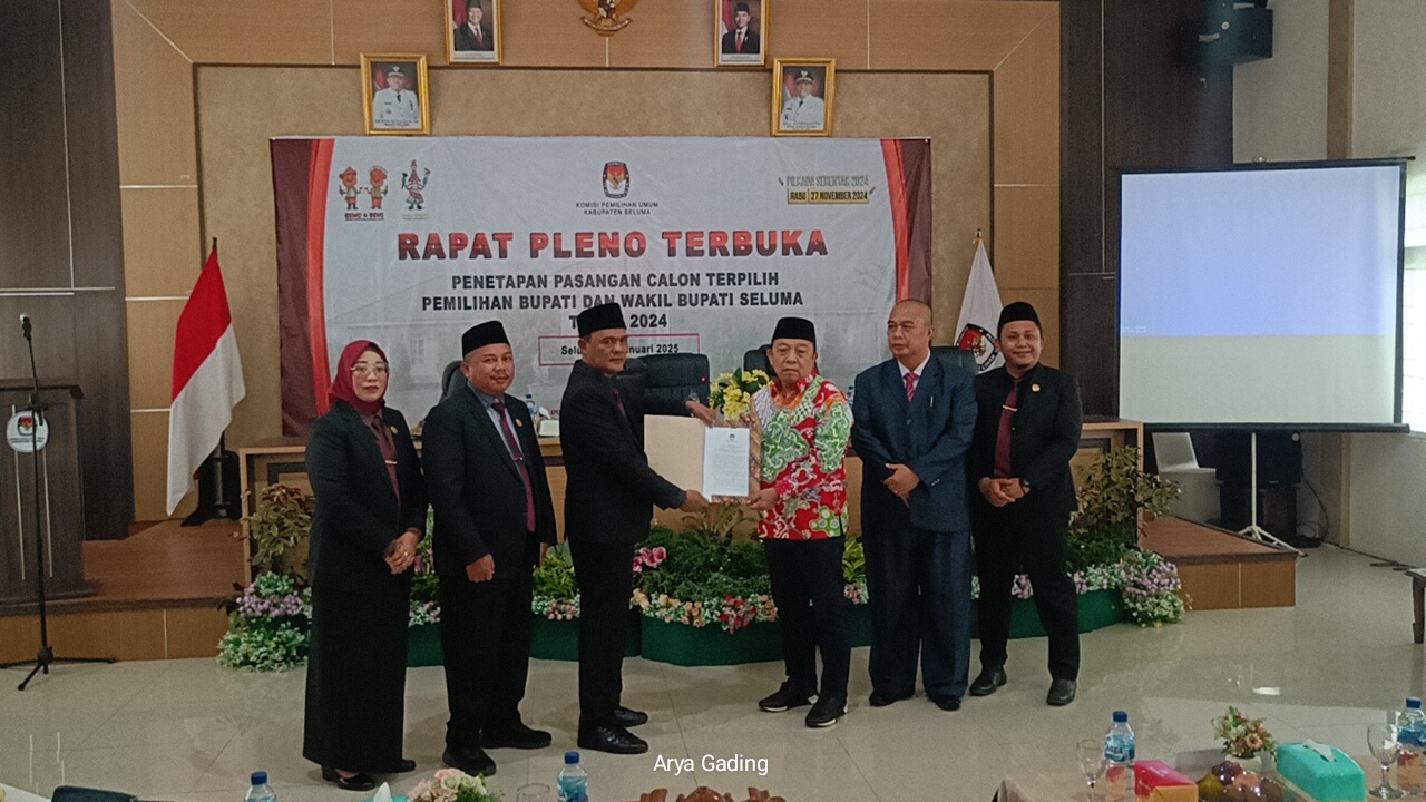 Hasil Pilkada Seluma Kembali Diplenokan KPU 