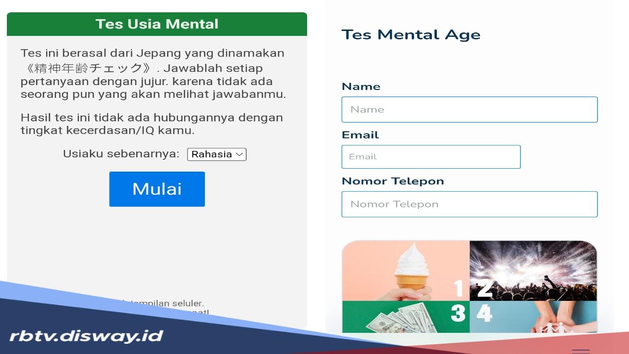 Kemarin Cek Khodam, Sekarang Warganet Berpindah Tes Usia Mental Online di A Real Me dan Edufund