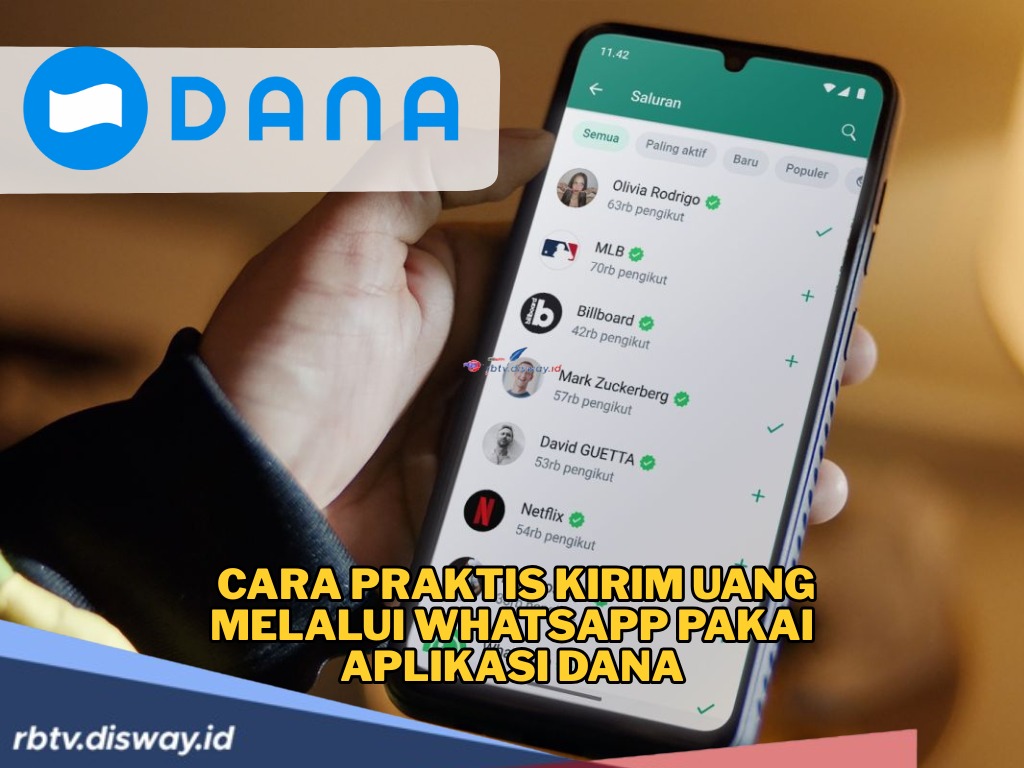 Begini Cara Praktis Kirim Uang Melalui WhatsApp Pakai Aplikasi DANA, Anti Ribet dan Langsung Sampai