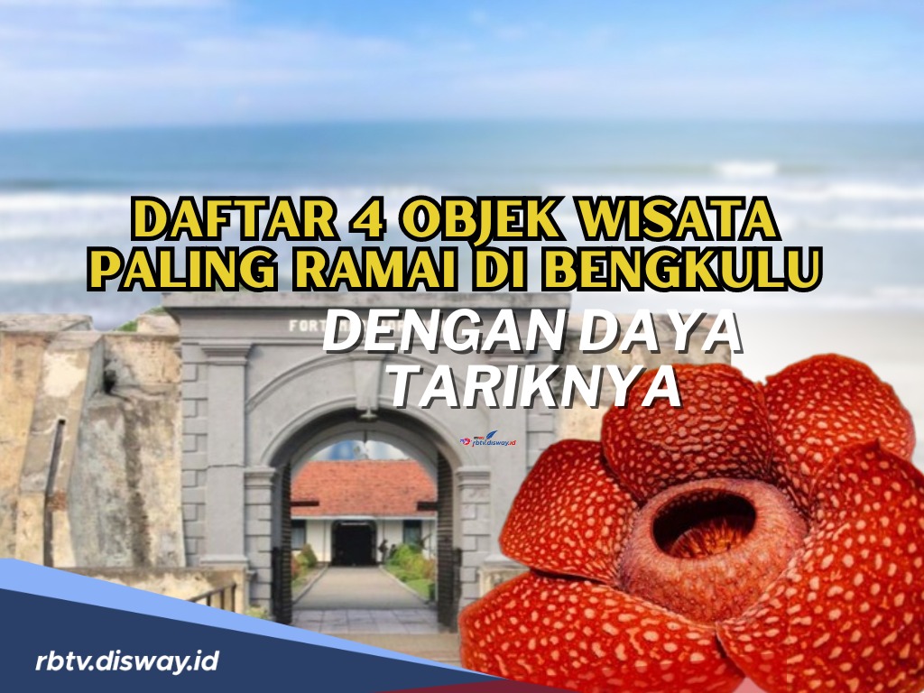 Daftar 4 Objek Wisata Paling Ramai di Bengkulu dan Dijadikan Tujuan Liburan, Mulai dari Alam hingga Budaya