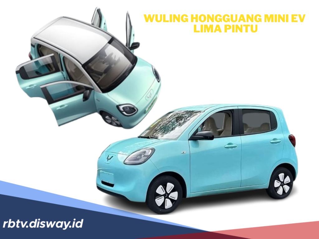 Wuling Hongguang Mini EV, Mobil Listrik 5 Pintu Harga Murah dengan Fitur Modern yang Memukau