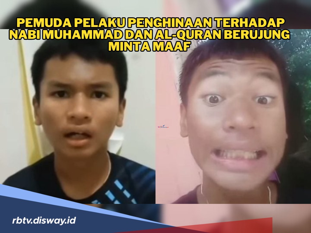 Sempat Viral dan Bikin Geram, Pemuda Penghina Nabi Muhammad dan Al-Quran Berujung Minta Maaf