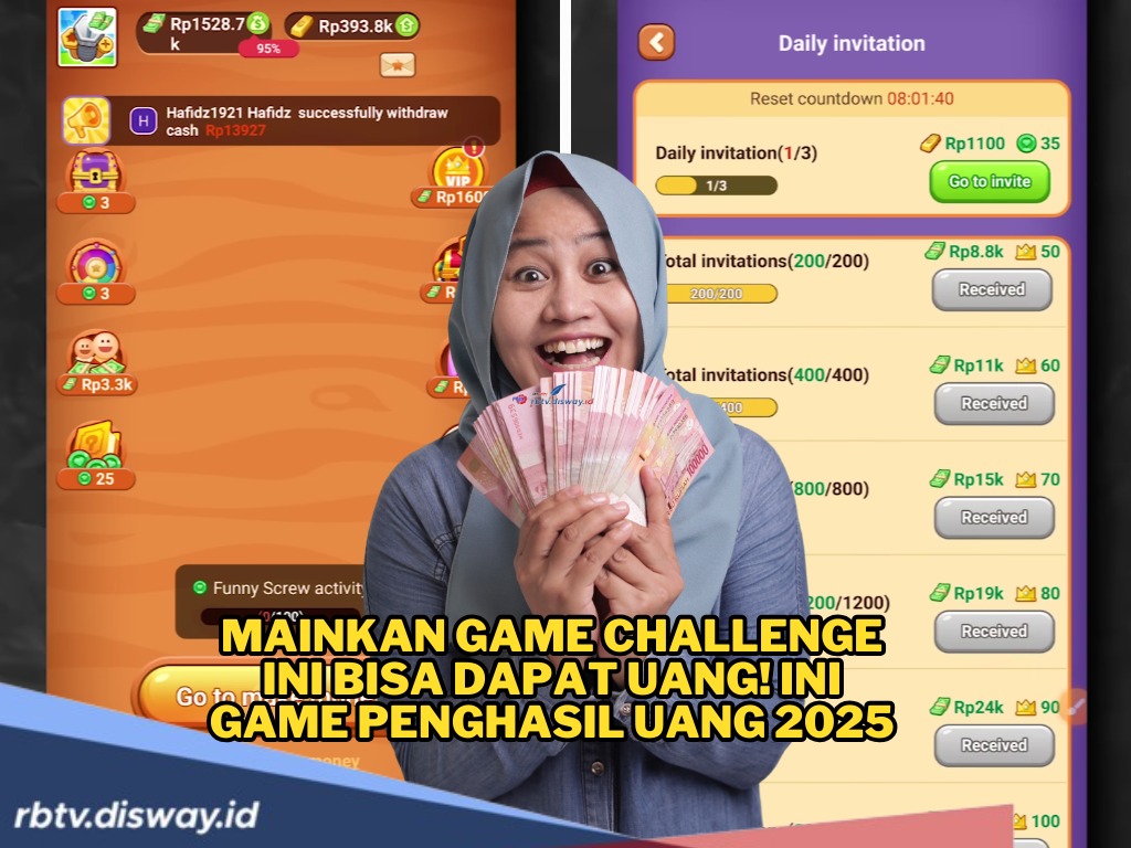 Mainkan Game Challenge Ini Bisa Dapat Uang! Ini Game Penghasil Uang 2025 Terbukti Membayar!