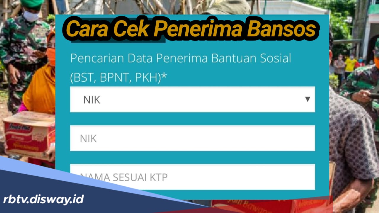 Cara Cek NIK KTP Terdaftar Penerima Bansos atau Tidak