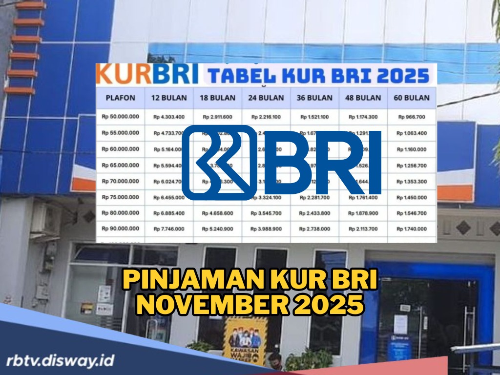 Pinjaman KUR BRI November 2025 Bikin UMKM Lega, Cicilan Mulai Ribuan Per Hari