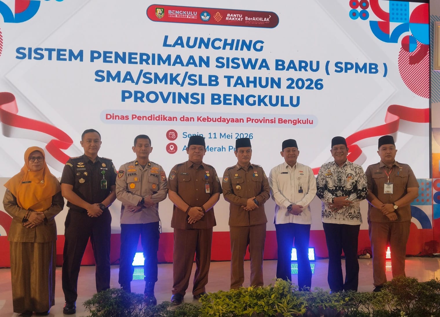 Launching Penerimaan Murid Baru, Silakan Laporkan ke Penegak Hukum jika Ada Kecurangan