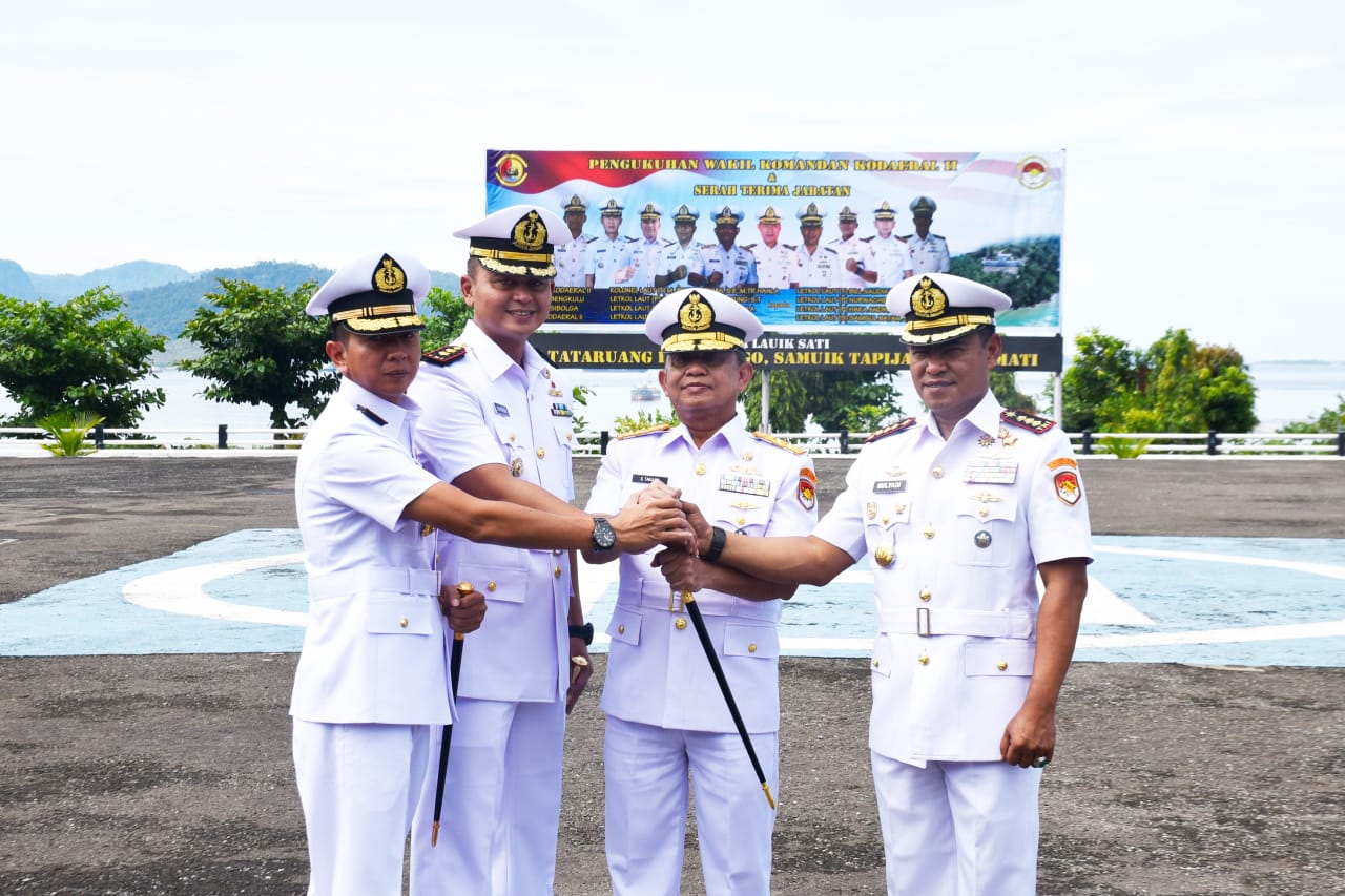 Letkol Laut (P) Nurwahidin Resmi Jabat Komandan Lanal Bengkulu