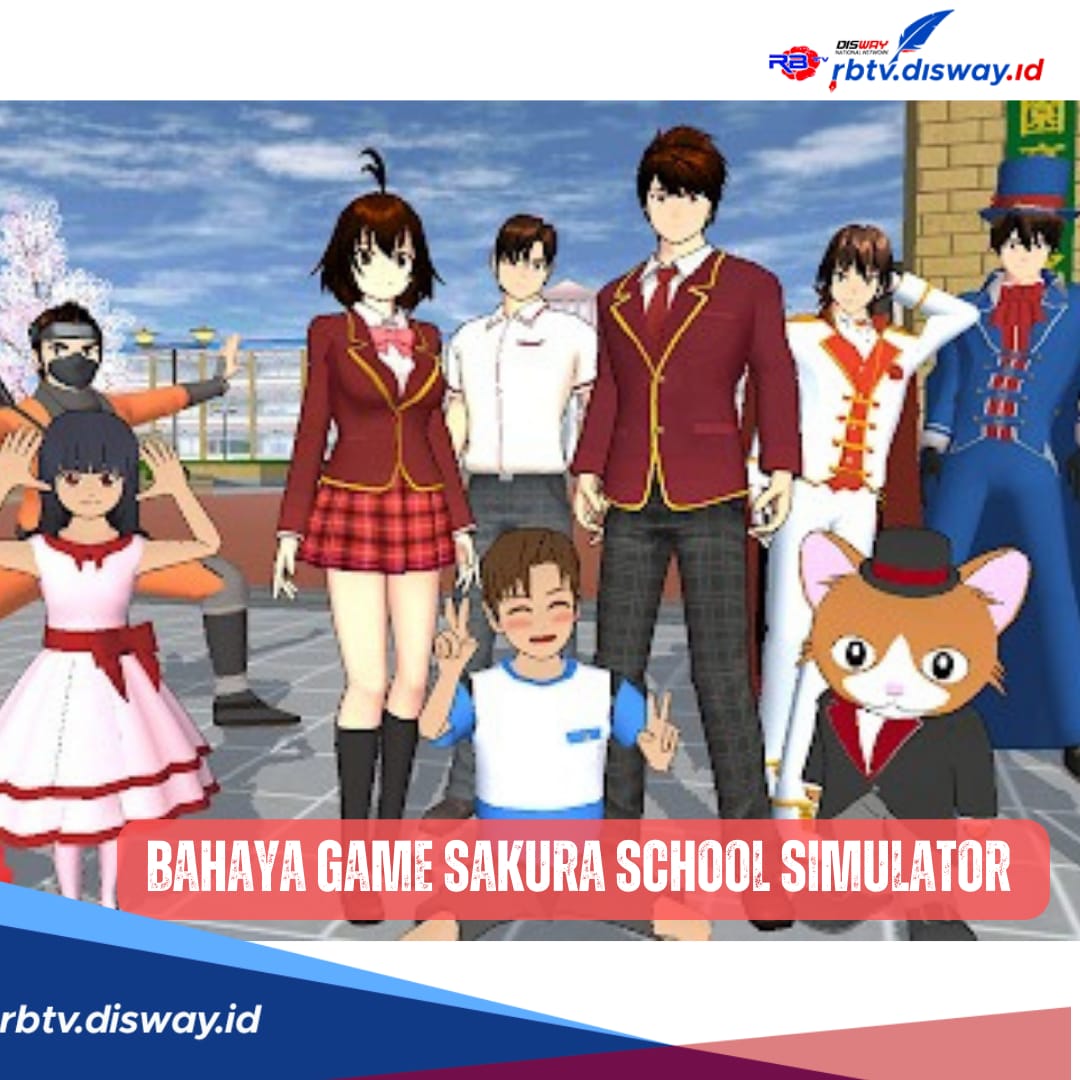 Waduh! Ini Bahaya Game Sakura School Simulator, Ada Adegan Dewasa