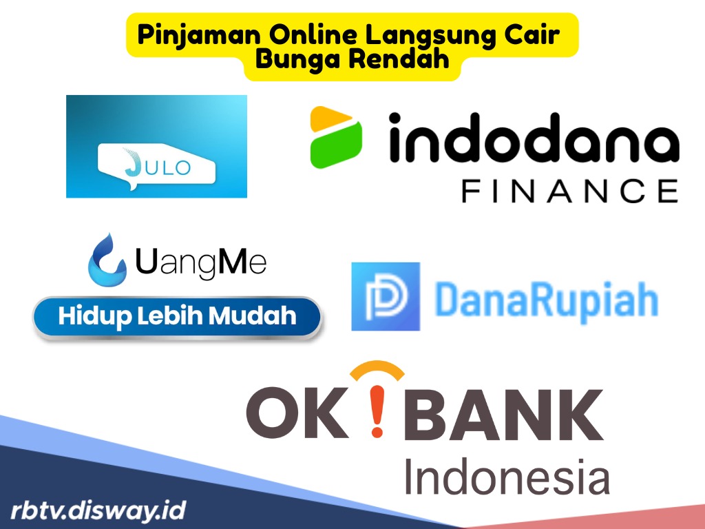 5 Aplikasi Pinjaman Online Langsung Cair dengan Bunga Rendah, Siapkan KTP 