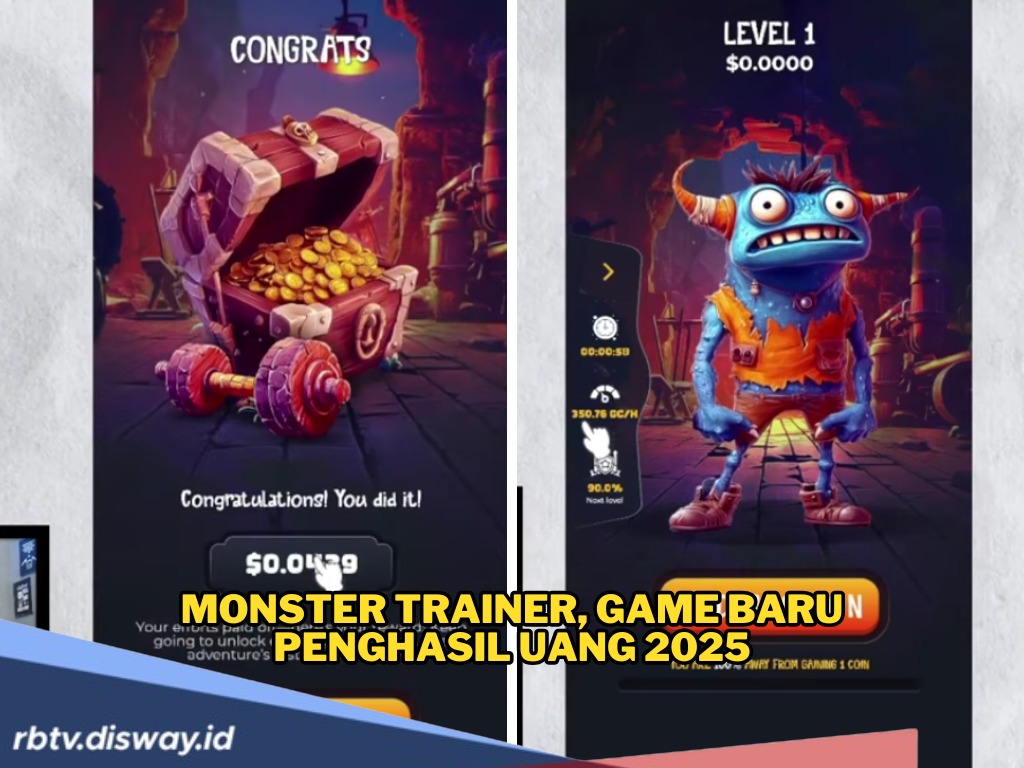 Monster Trainer, Game Baru Penghasil Uang 2025 yang Lagi Viral, Bisa Cair ke eWallet Touch n Go!
