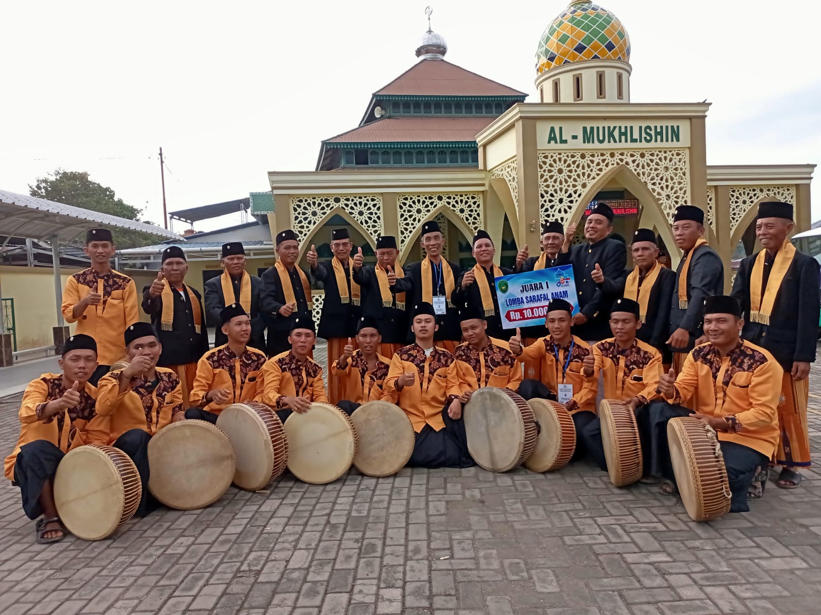 Grup Sarafal Anam Binaan Nuzuludin Juarai Lomba HUT Kota Bengkulu