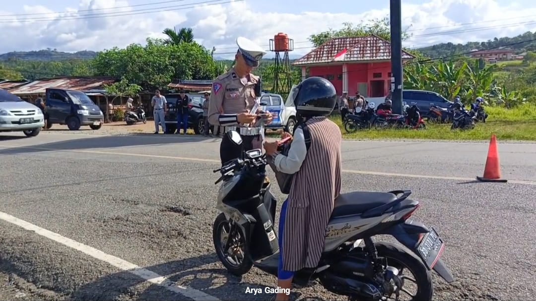 Operasi Zebra Nala 2024 Berakhir, Polres Seluma Catat Ada 827 Pelanggaran, 447 Pengendara Ditilang 