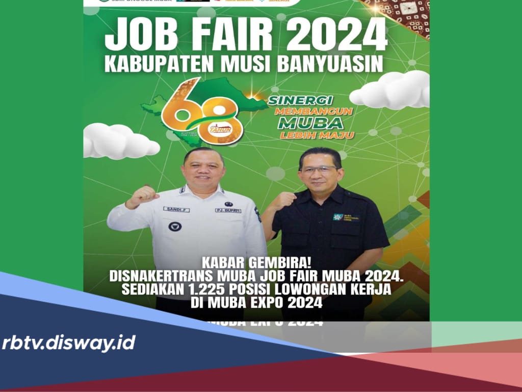 Tersedia 1.225 Lowongan Kerja di Job Fair Disnakertrans Muba, Catat Tanggalnya