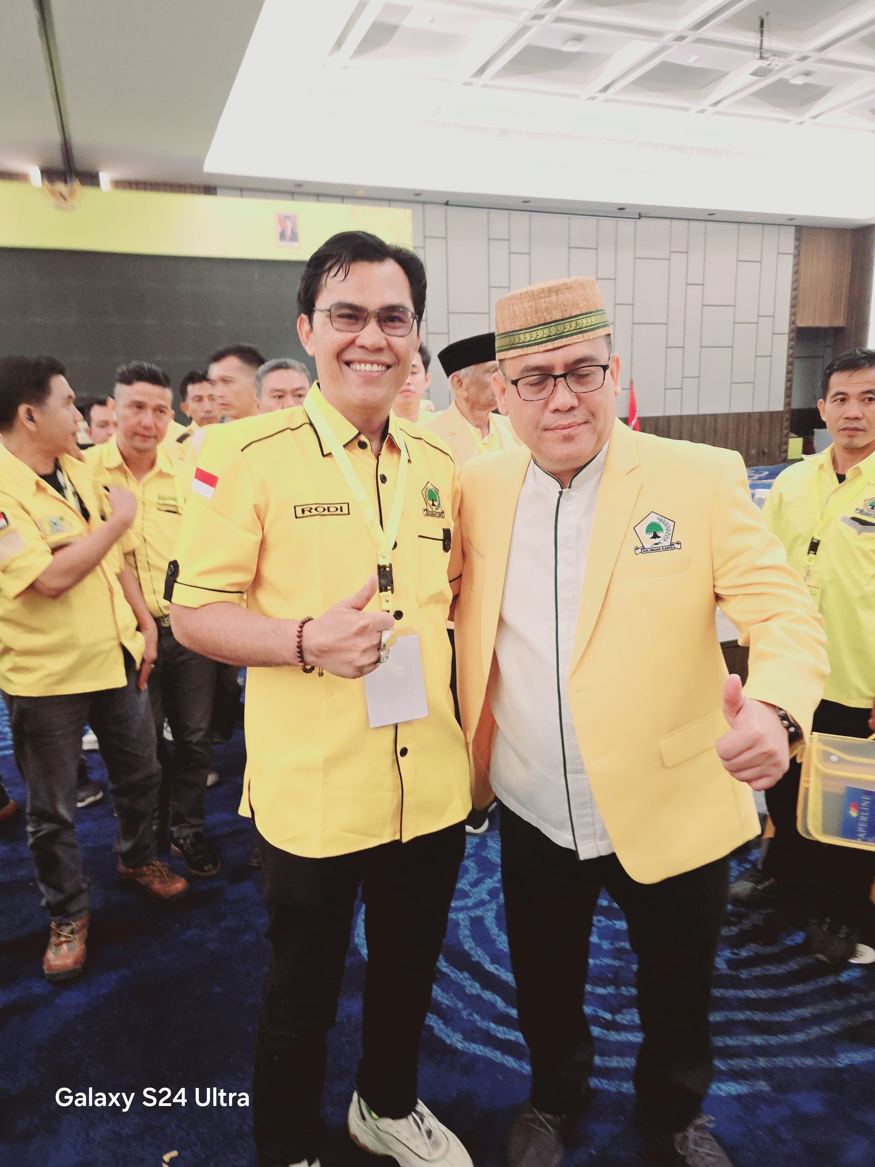 Dipimpin Pengusaha, Rodi Optimis Partai Golkar Semakin Solid dan Jaya