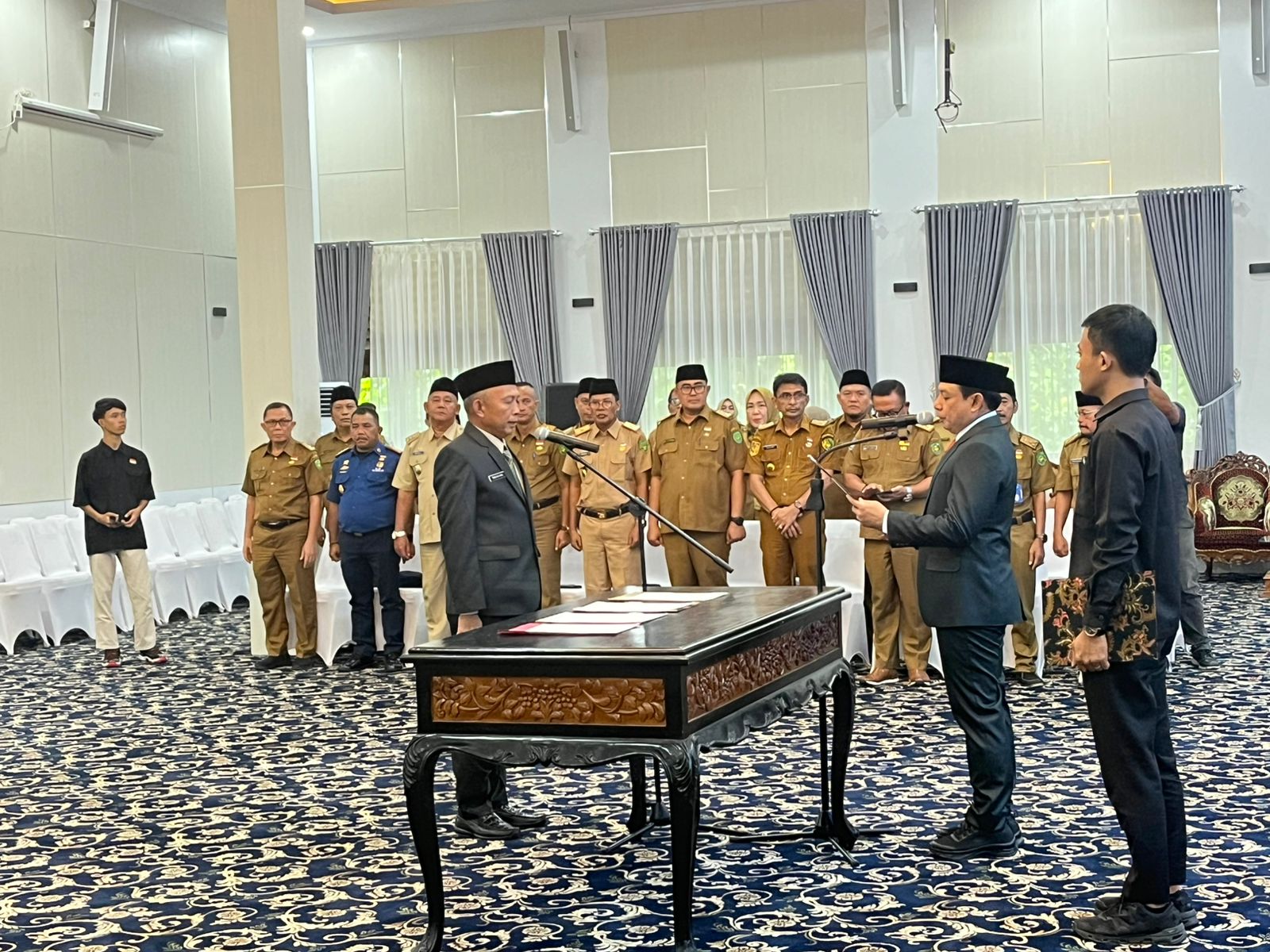 Walikota Dedy Wahyudi Lantik Tony Elfian Jadi PJ. Sekkot Bengkulu