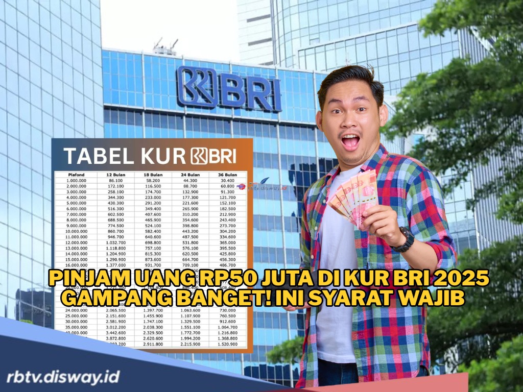 Pinjam Uang Rp50 Juta di BRI 2025 Tanpa Jaminan, Simak Syarat Wajib & Cara Pengajuan Online