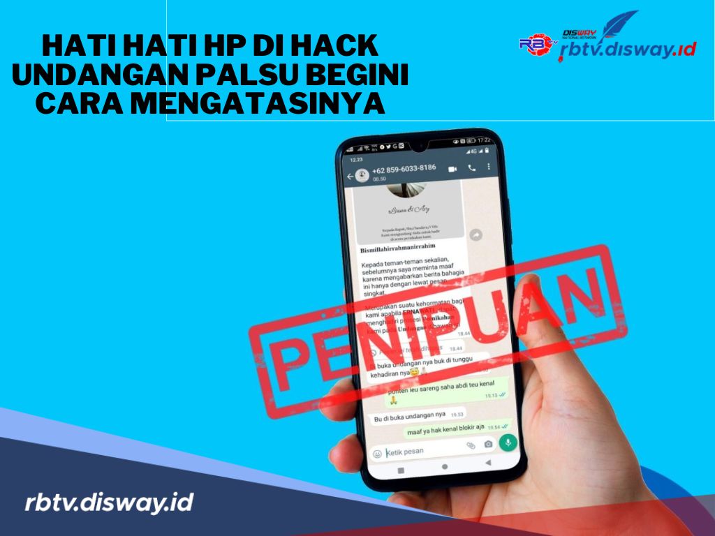 Hati-hati HP Kena Hack APK Undangan Palsu, Begini Cara Mengatasi dan Menghindarinya