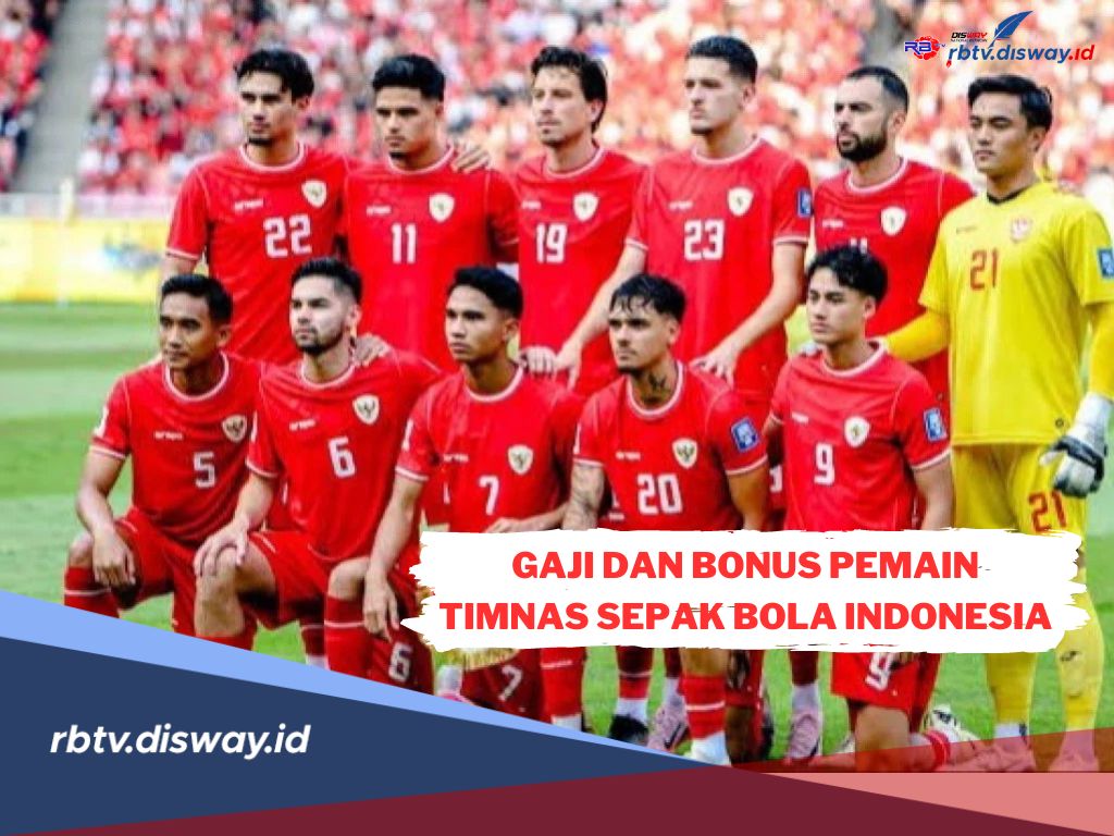 Daftar Gaji Pemain Timnas Sepak Bola Indonesia, Segini Jatah Bonusnya