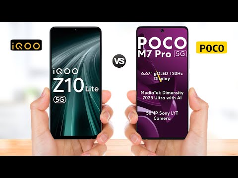 iQOO Z10 Lite Vs POCO M7 Pro 5G, 2 Hp dengan Berbagai Unggulan
