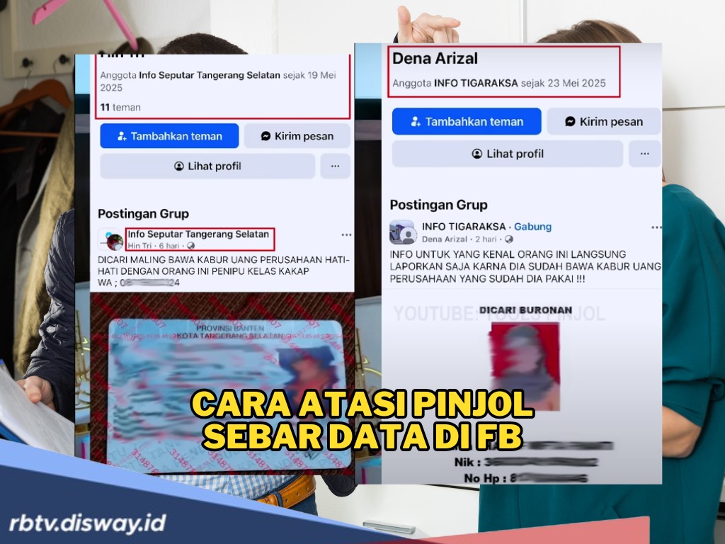 Tenang, Begini Cara Mengatasi DC Pinjol Sebar Data Pribadi di Facebook