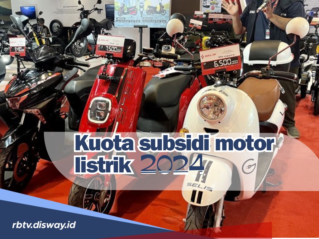 Berapa Kuota Subsidi Motor Listrik 2024? Berikut Penjelasannya Serta Daftar Harganya