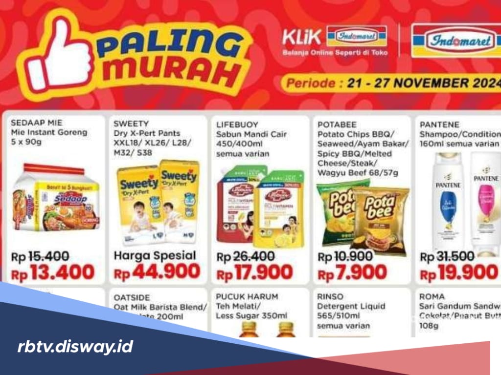 Promo Indomaret Hari Ini hingga 27 November, Ada Potongan Spesial dan Harga Khusus Member!