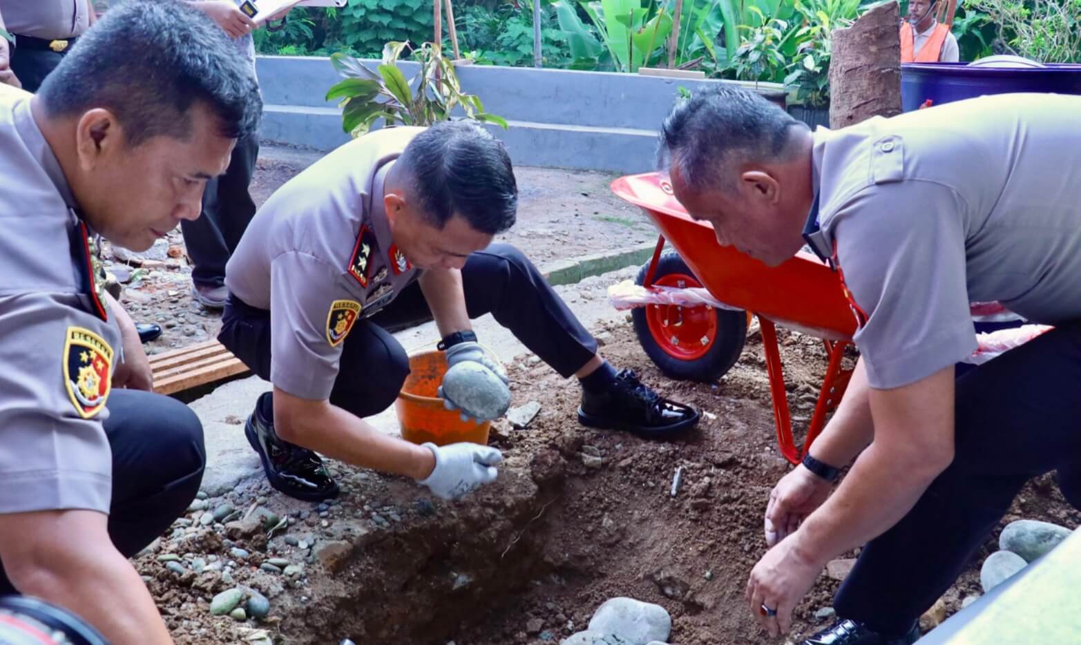 Gedung Dit Tahti dan Ruang Tahanan Wanita Serta Anak Polda Bengkulu Resmi Dibangun