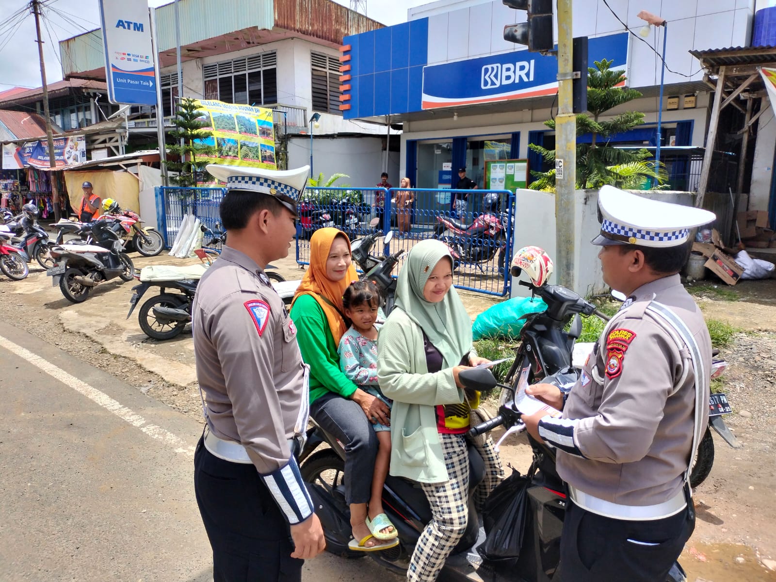 Ini Lokasi Razia Kendaraan Operasi Zebra Polres Seluma, 78 Pengendara Sudah Terjaring