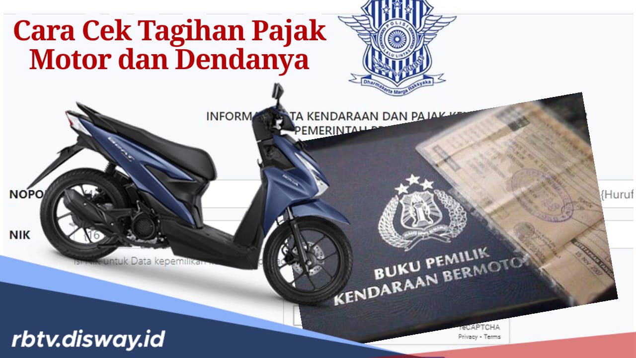 Begini 3 Cara Mengecek Tagihan Pajak Motor dan Dendanya Secara Online dan SMS 