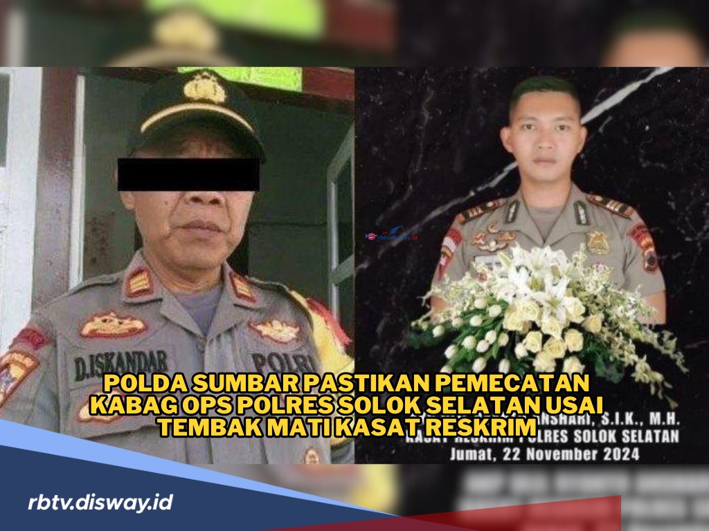 Polisi Tembak Polisi, Kapolda Sumbar Pastikan Tempo 1 Minggu AKP Dadang di PTDH