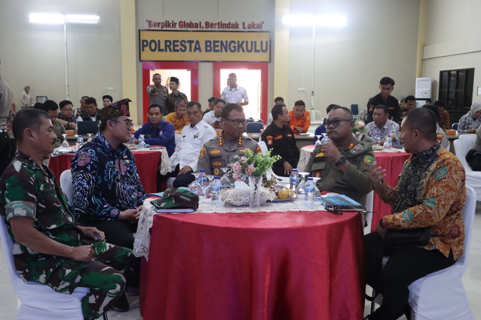 Polresta Bengkulu dan Mitra Bersiap Hadapi Keramaian Natal dan Tahun Baru