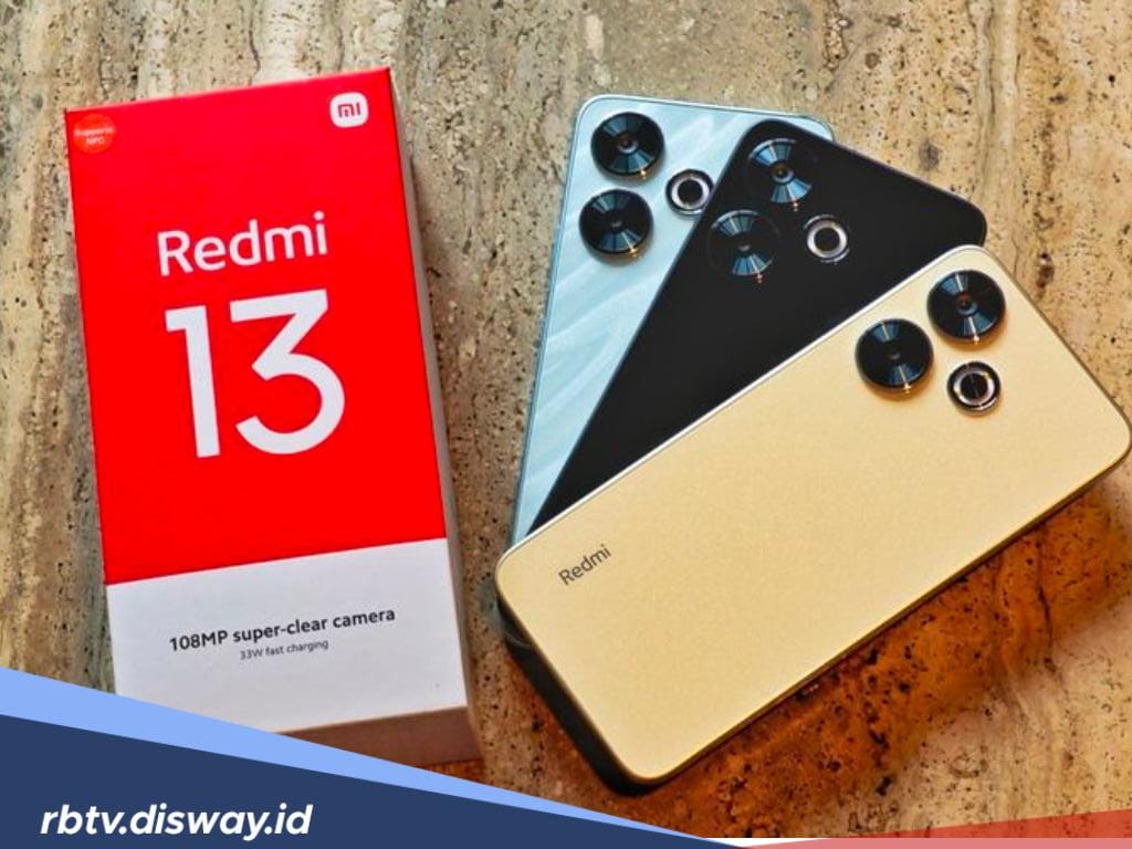 Dibanderol Rp 1 Jutaan, Ternyata Xiomi Redmi 13 Punya Kamera 108MP, Cek Spesifikasi Unggulan Lainnya!