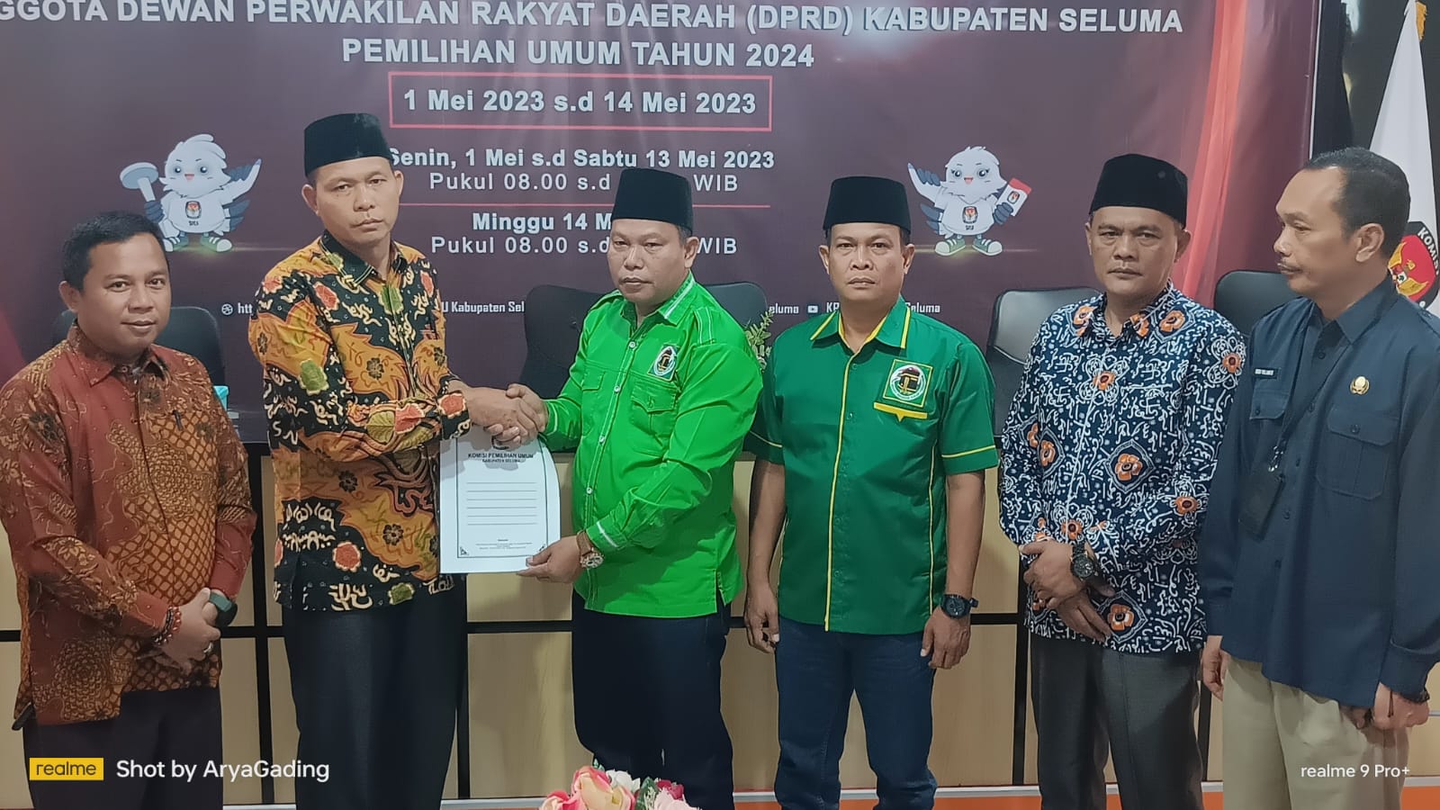 Sempat Tertunda, Berkas 30 Bacaleg PPP Akhirnya Diterima KPU Seluma