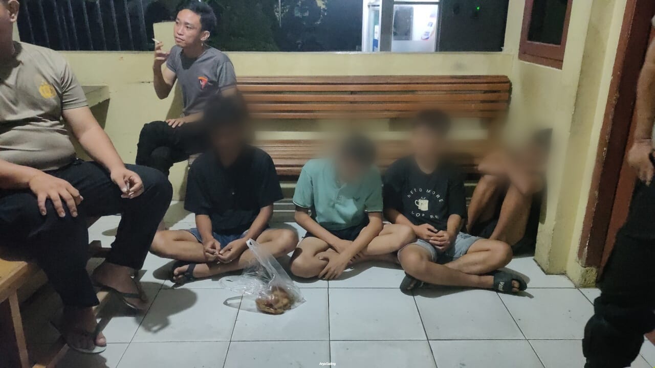 Diduga Mau Perang Sarung, Pelajar SMA Kocar Kacir Digerebek Polres Seluma 
