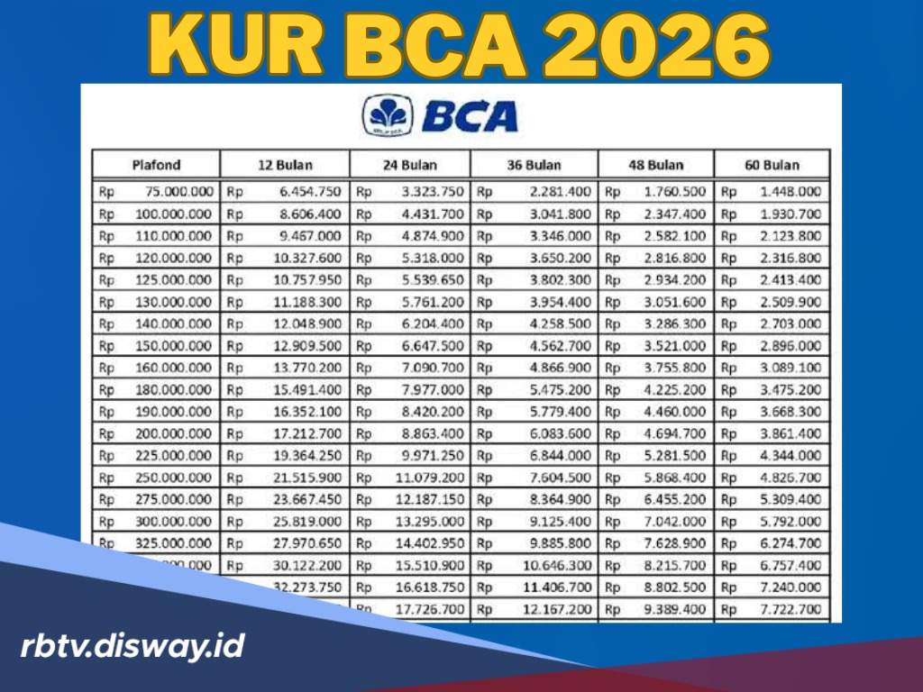 Ternyata Begini Ciri-ciri Pengajuan KUR BCA Anda akan Disetujui