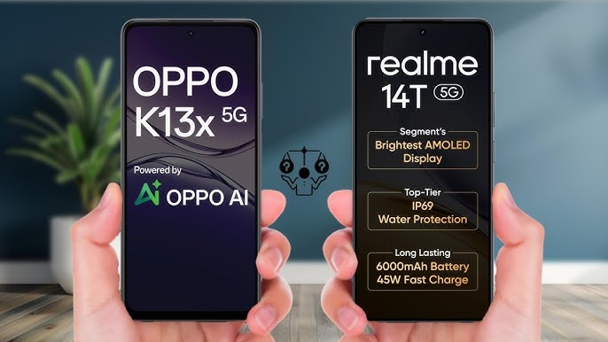 Oppo K13x 5G Vs Realme 14T 5G, Duel Sengit HP Kelas Menengah