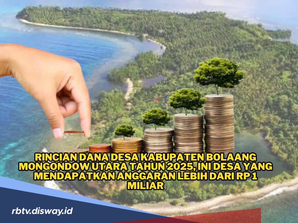 Rincian Dana Desa Kabupaten Bolaang Mongondow Utara Tahun 2025, Cek Desa Mana Kucurannya Lebih dari Rp 1 M