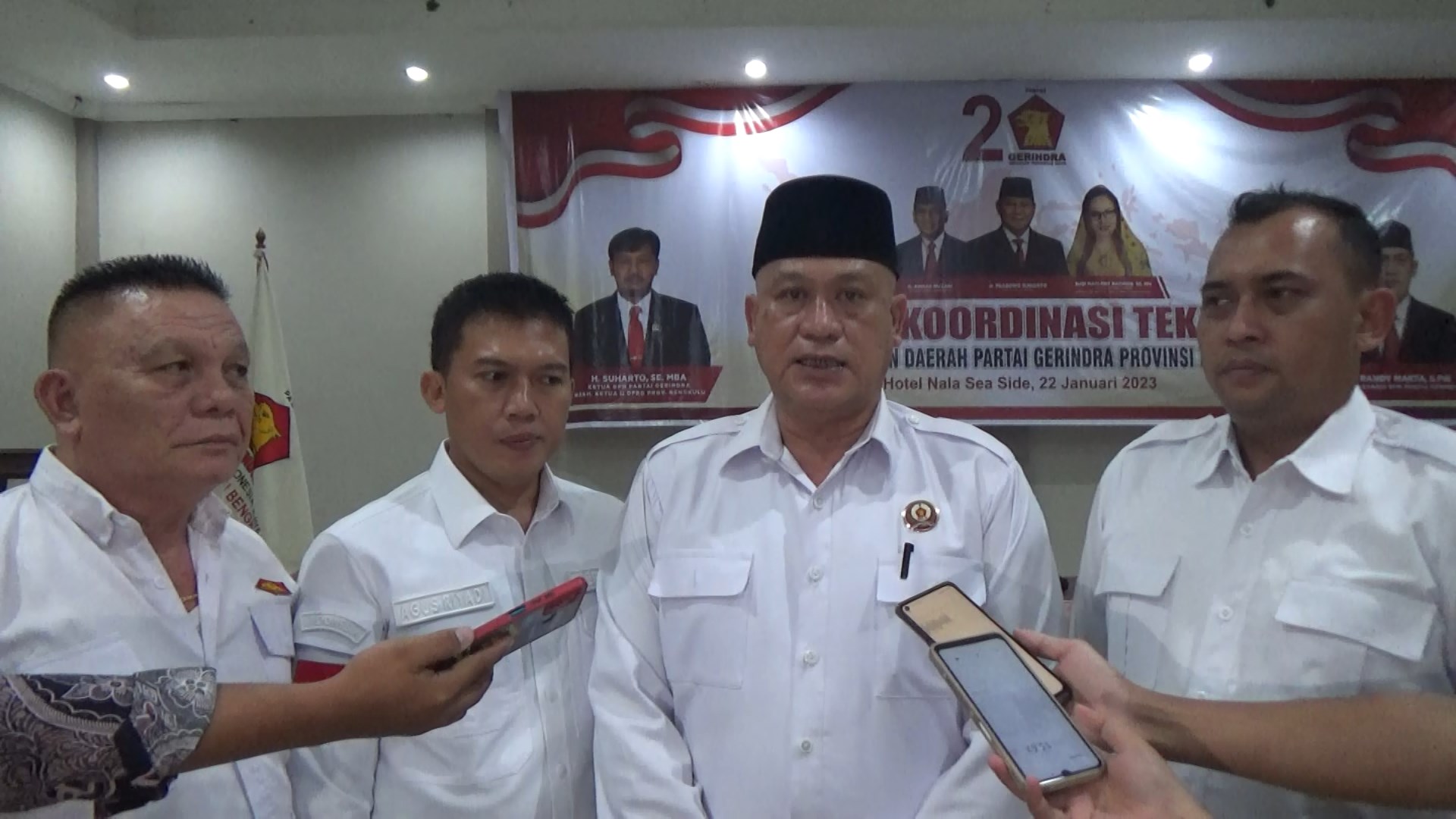 DPD Gerindra Bengkulu All Out Dukung Prabowo Capres 2024   