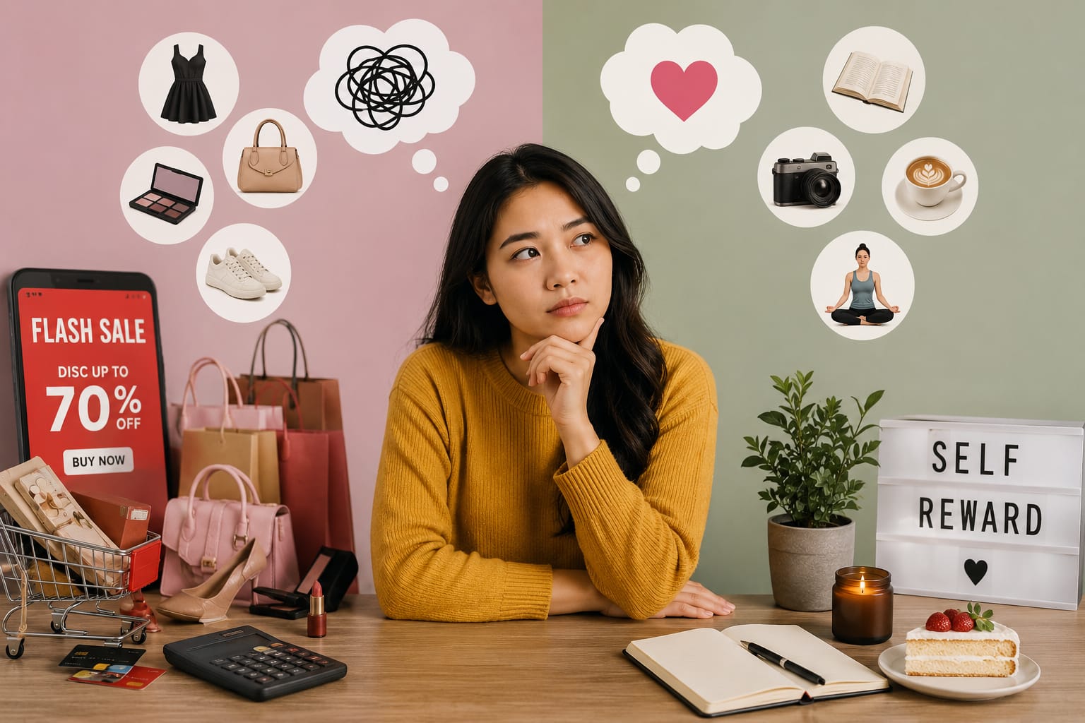 Self Reward dan Perilaku Konsumtif, Batas Antara Apresiasi dan Keinginan